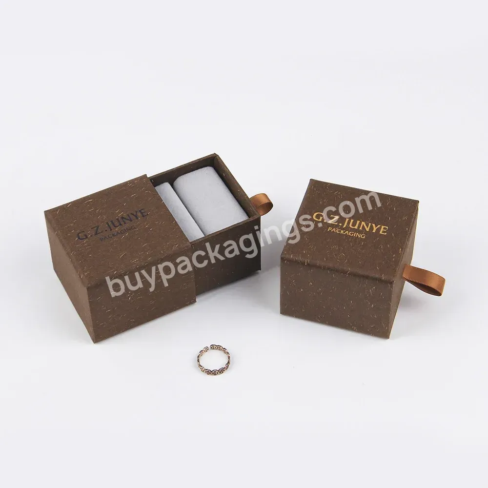 Wholesale Custom Factory Price Macaron Bracelets Earrings Gift Pack Kraft Cardboard Watch Small Gift Paper Jewelry Box