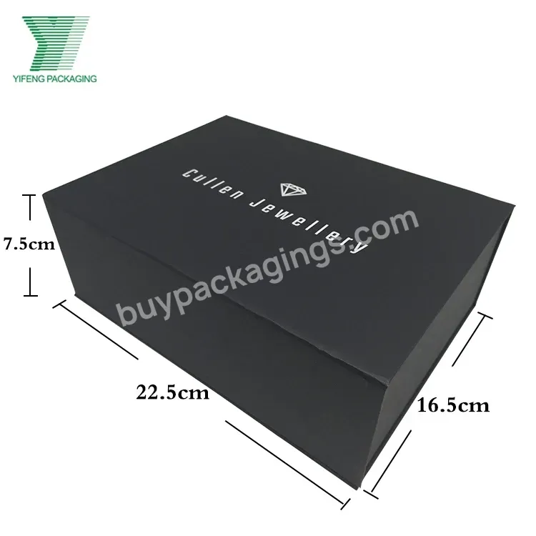 Wholesale Custom White Stamping Logo Black Cosmetic Box Packaging Cardboard Paper Gift Box For Luxury Cosmetic