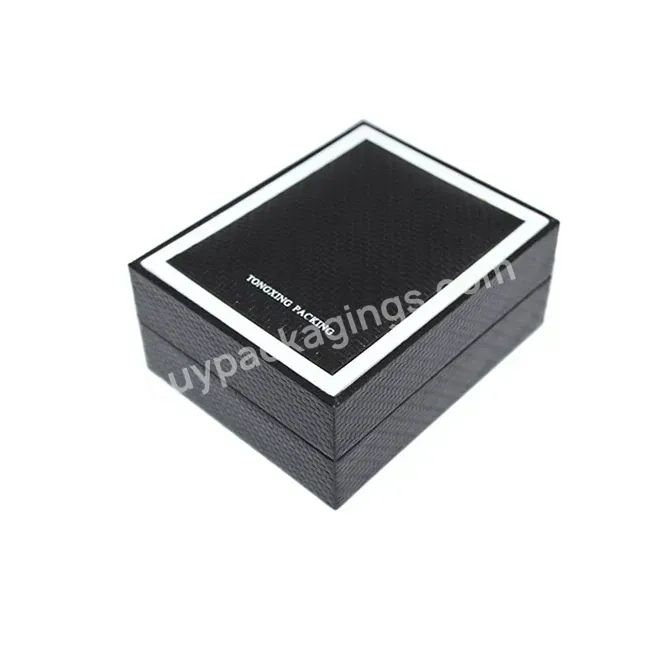 Wholesale Jewelry Packaging Case Design Your Own Black Watch Box