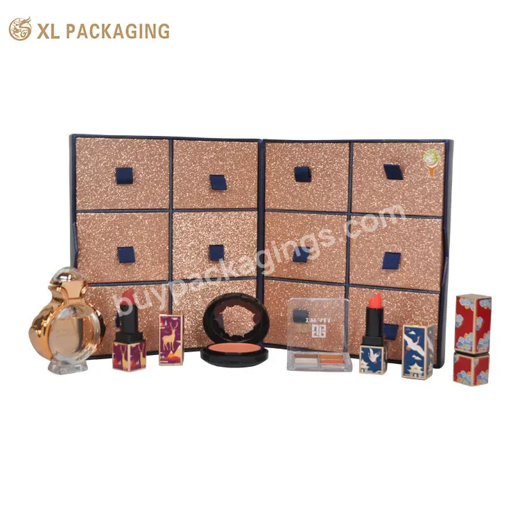 Wholesale Low Moq Advent Calendar Box Ramadan Advent Calendar Box Eid Gift Box - Buy Logo Printed Christmas Custom Chocolate Gift Box Advent Calendar Eid Gift Box,Custom Logo Printing 12 Days Beauty Makeup Empty Cosmetic Advent Calendar For Christmas