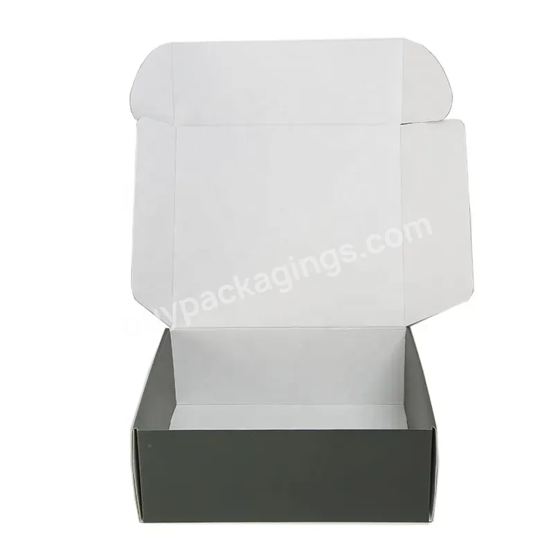 Wholesale Low Price Corrugated Gift Box For Vest Packaging With Customized Logo Printing With Big Capacity - Buy Custom Mailer Corrugated Shoes Packing Box Simple Foldable China Manufacture Wholesale Price White Cardboard Clothes Mailer Box,Custom Bo