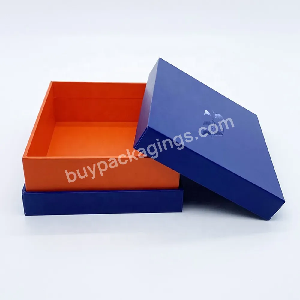 Wholesale Low Price Customized Logo Printing Mixed Color Big Capacity Lid And Base Gift Box For Necklace Packaging