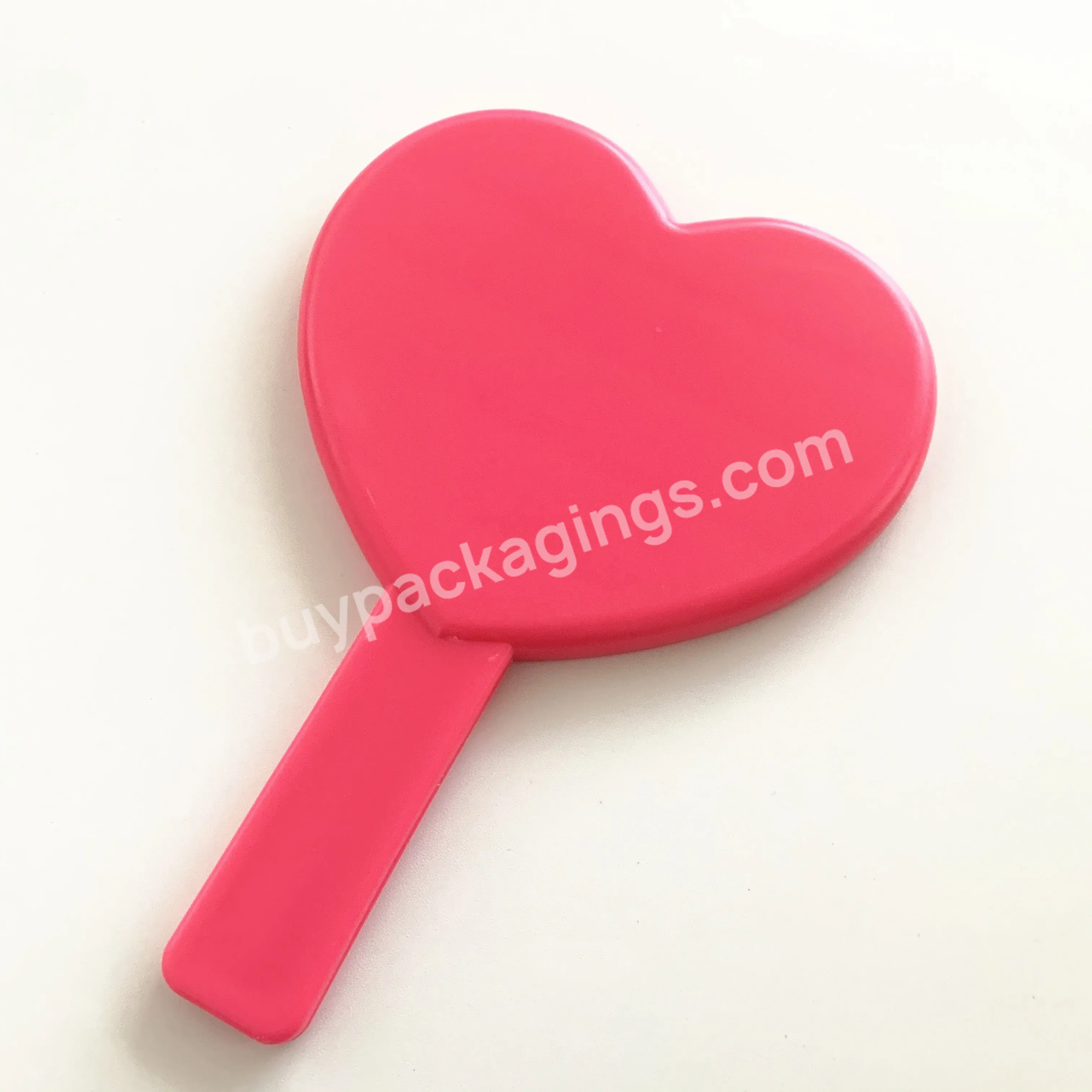 Wholesale Makeup Mirror With Handle Custom Your Logo Hand Mirror For Beauty Girl Apply Cosmetics - Buy Mirrors,Makeup Mirror,Custom Your Logo Hand Mirror.