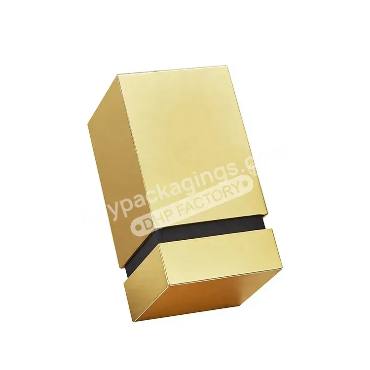 Customized Logo Gold Shiny Display Rigid Cardboard Two Piece Candle Jar Packaging Paper Box - Buy Box Candle Packaging,Candle Packaging Box,Luxury Candle Packaging.