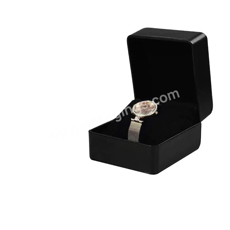 High-end European Pu Leather Watch Box Storage Box Watch Display Box Mechanical Logo Customization