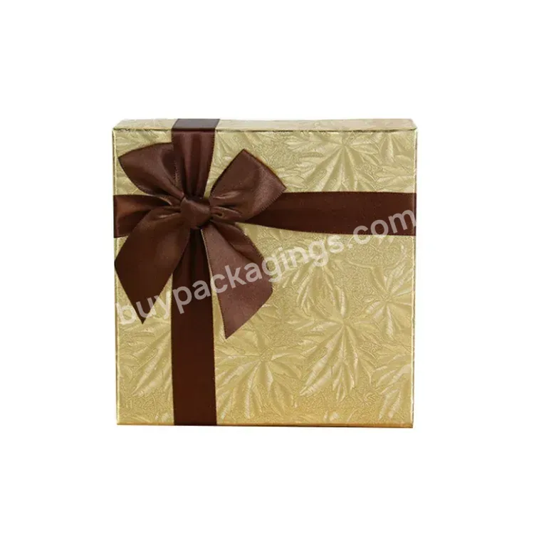 Brothersbox Custom Cardboard Packaging Compartment Paper Empty Chocolate Gift Box