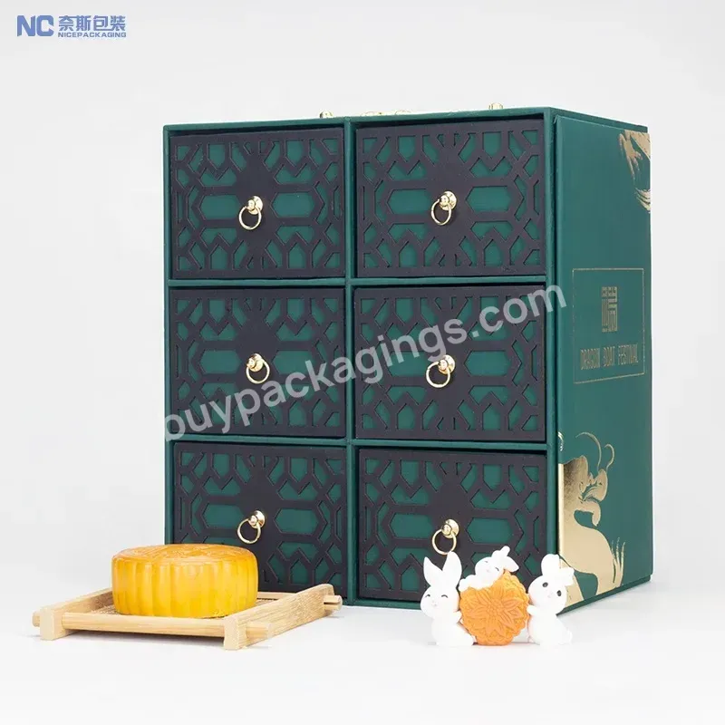 Custom Unique Design Hollowing Out 4 Layer Drawer Hard Box Packaging 8 Pack Luxury Moon Cake Box Drawer Gift Packaging - Buy Mid Autumn Festival Gift Box Custom Unique Design Bakery Boxes Hard Box Packaging 8 Packluxury Drawer Moon Cake Box Packaging.