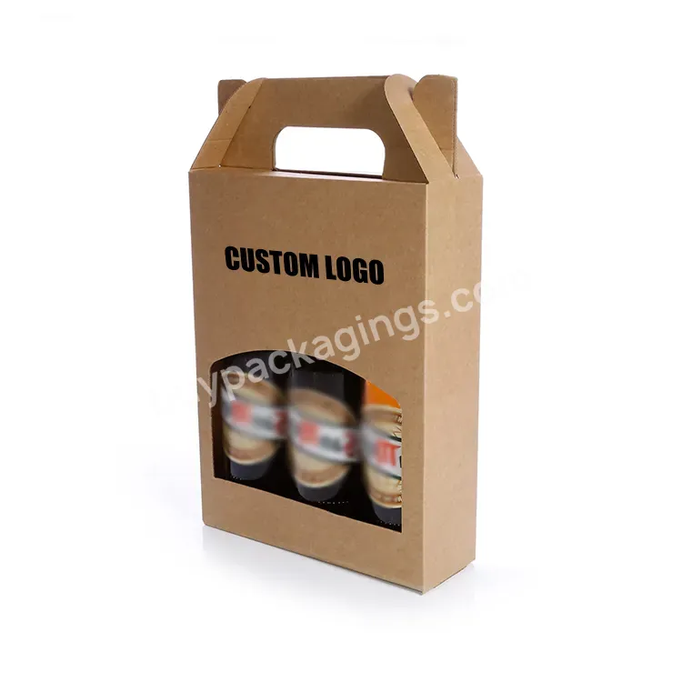 Factory Direct Supply Custom Juice Coffee Bear Bottle Wine Box