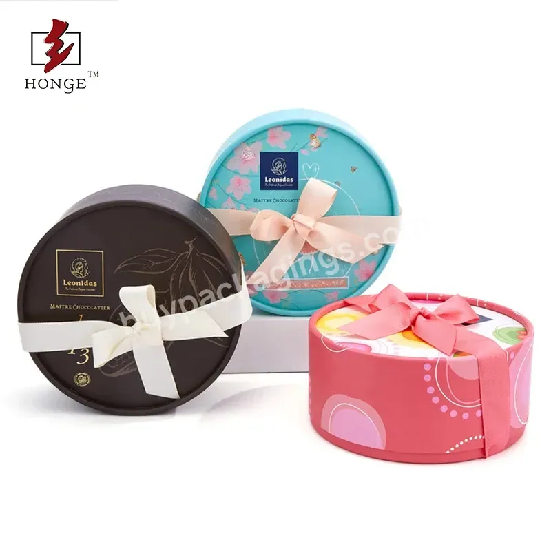 Luxury Design Chocolate Gift Box With Lid Rigid Boxes Coated Paper Customized Disposable Candy Packing Box