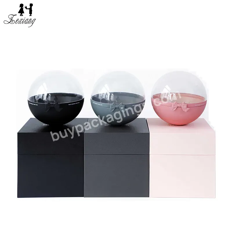 New Design Acrylic Spherical Flower Box Surprise Gift Box Birthday Gift - Buy New Design Acrylic Box,Spherical Flower Box,Surprise Gift Box.