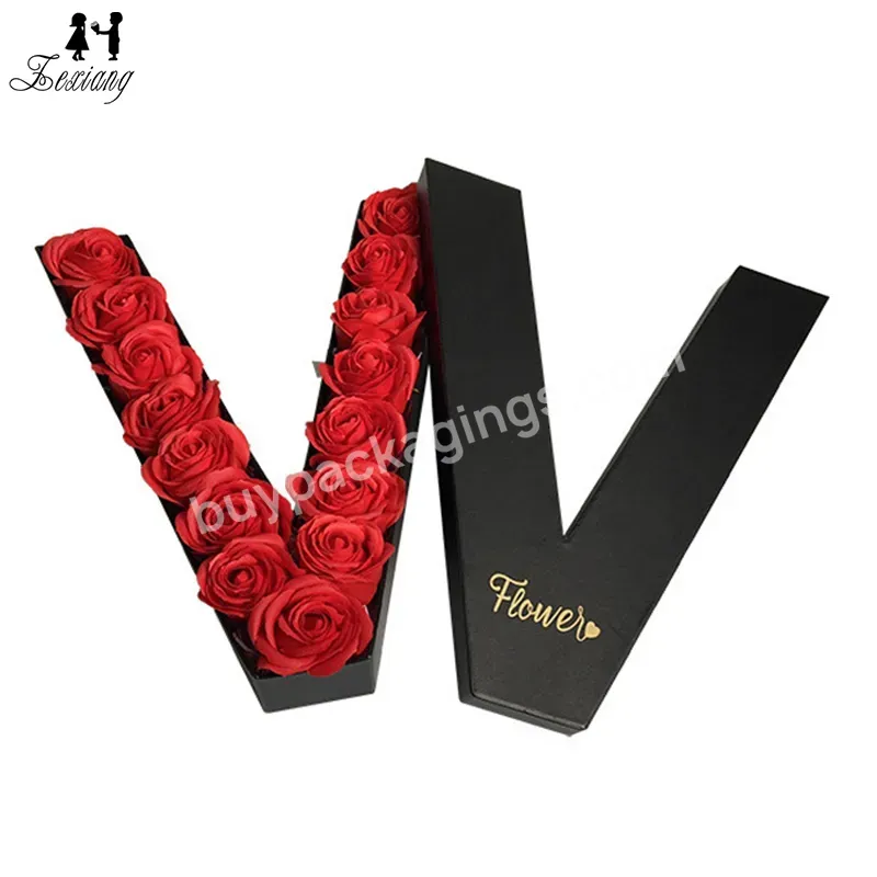 Wholesale Letter Candy Box Creative Rose Deluxe Flower Box - Buy Wholesale Letter Candy Box,Creative Flower Box,Rose Deluxe Flower Box.