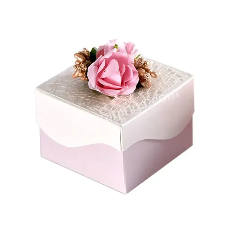 Wholesale Square Shape Christmas Candy Baby Gift Decorative Box