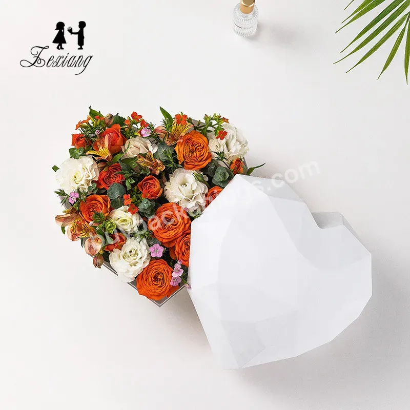 Zexwrap Wholesale Rose Luxury Solid Flower Luxury Box Packing For Preserved Roses