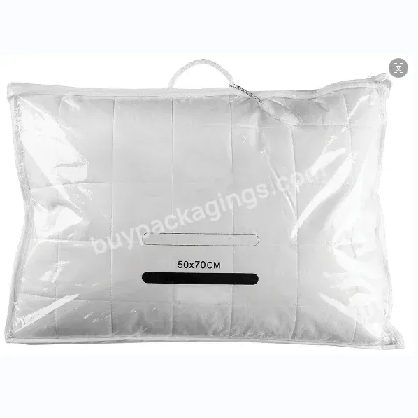 High Quality Pvc Zipper Bag Clear Pvc And Pp Woven Bag With Zipper Non-woven Shopping Bag Customized Sizes And Styles