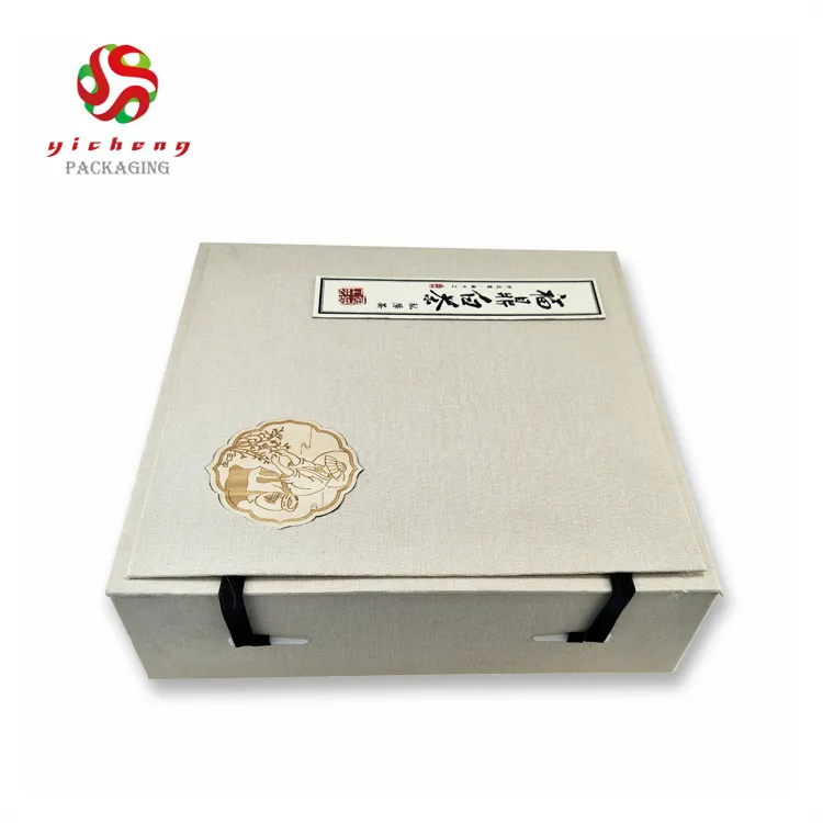 Printed Magnetic Gift Boxes With Magnetic Lid For Packaging Rigid Folding Paper Christmas Gift Box With Latch