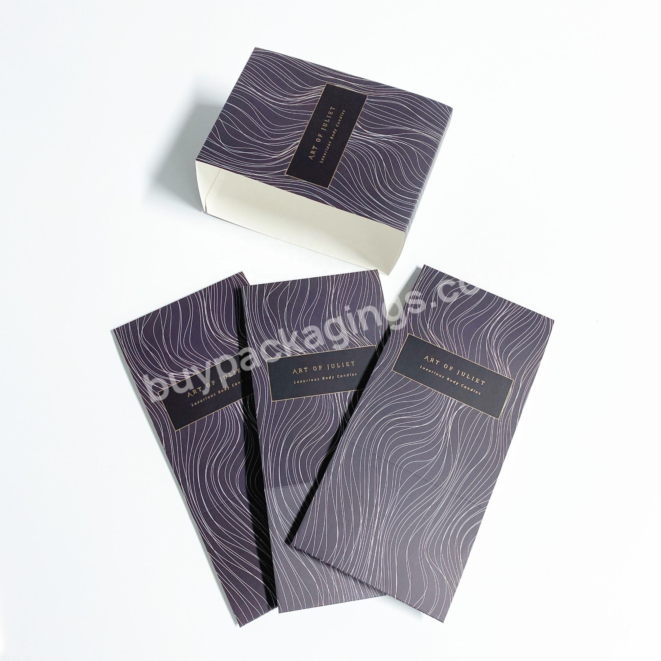 Custom Paper Cup Sleeves Design Printed Tumbler Logo Paper Box Sleeve Packaging