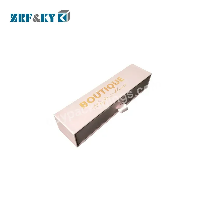 Custom Printed Wholesale Special Paper Cosmetic/lipstick Bottle Packaging Drawer Top Gift Boxes