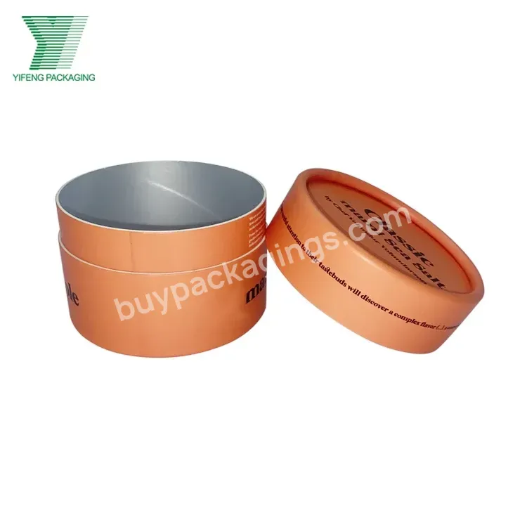 Wholesale Luxury Custom Logo Cardboard Cylinder Paper Tube Packaging Box Round Gift Boxes With Lid For Tea