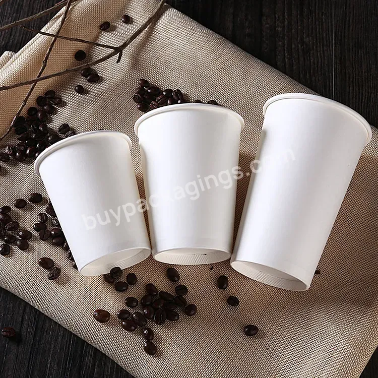 100% Biodegradable Compostable Paper Double Wall Kraft Paper Hot Tea Cup Printer Eco Coffee Disposable Lids Paper Cup