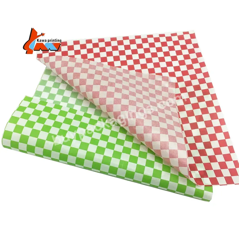 100% Wood Pulp Soft Roll Pack Oil Proof Paper