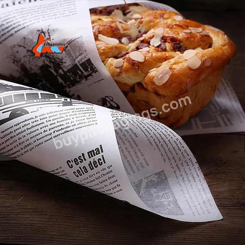 100% Wood Pulp Soft Roll Pack Oil Proof Paper