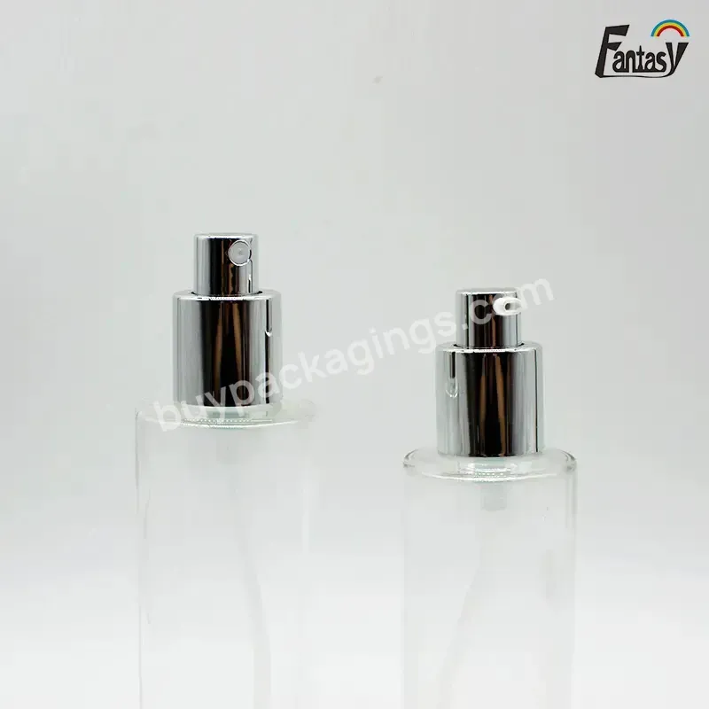 100ml Clear Glass Perfume Essence Cosmetic Lotion Spray Bottle With Atomizer