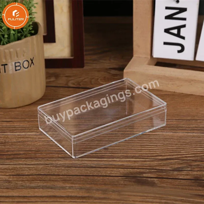 11x7x2.5cm Rectangle Gift Wedding Clear Acrylic Candy Box Packaging