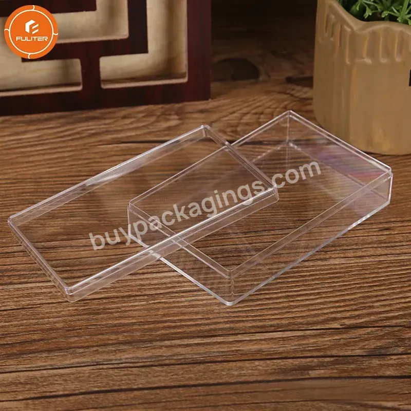 11x7x2.5cm Rectangle Gift Wedding Clear Acrylic Candy Box Packaging