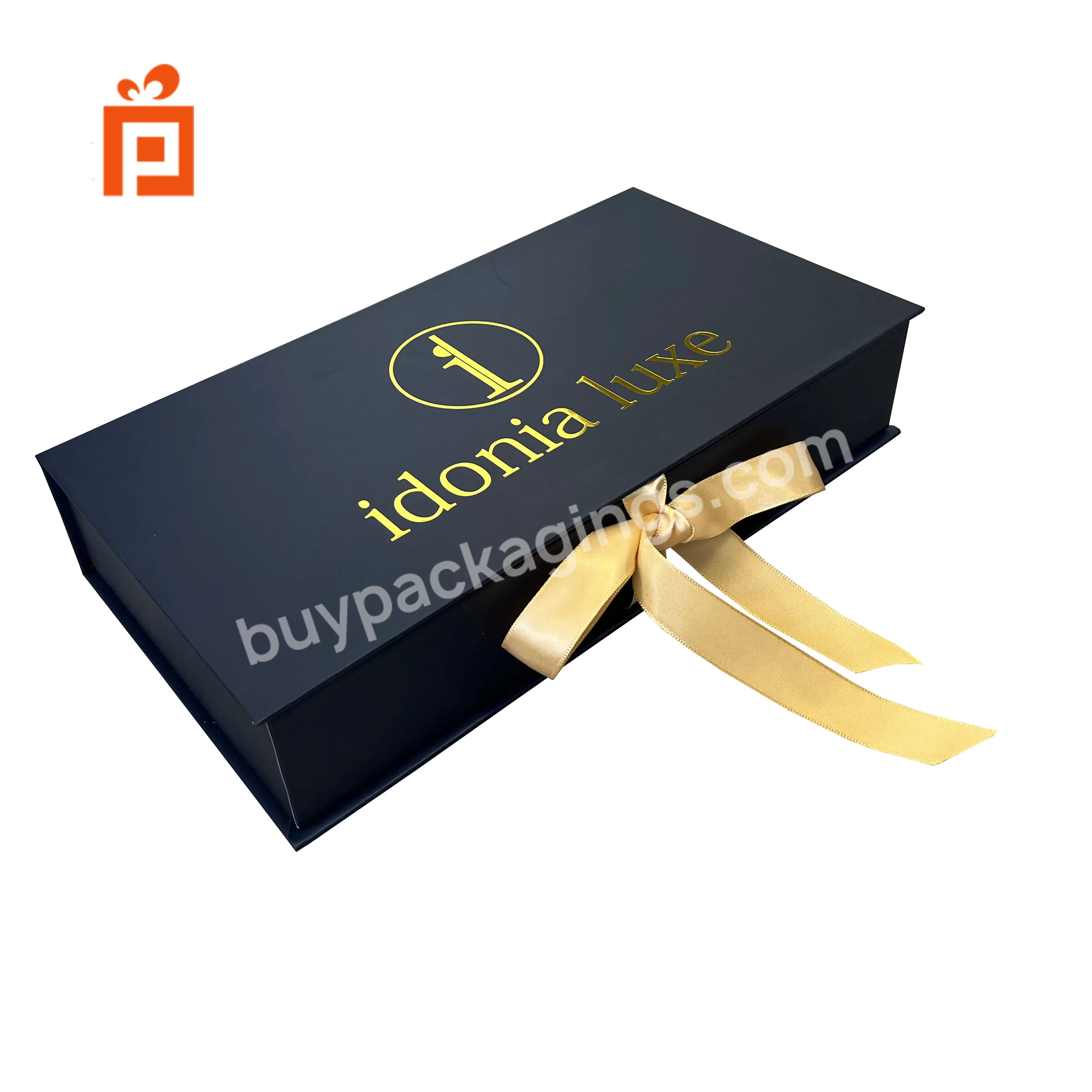 12 Years Experience Wholesale Luxury Hair Extension Packaging Box With Satin