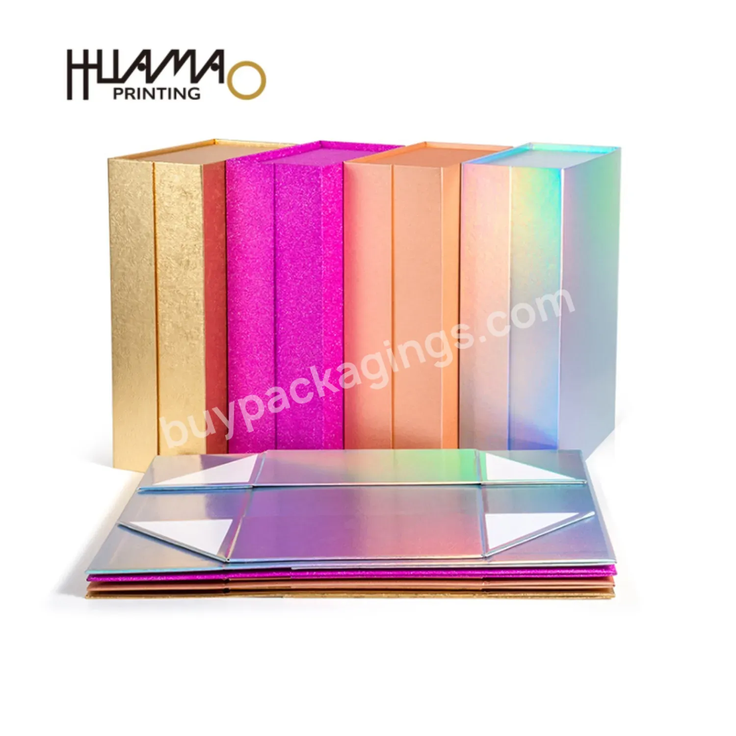 2022 Huamao Printing Wholesale Lamination Magnetic Underwear Mens Gift Box Set Luxury