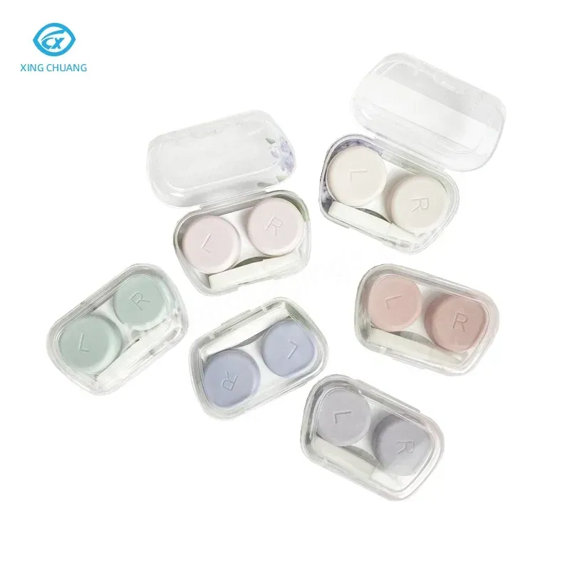 2023 Best Seller At Low Price Contact Lenses Packaging Csae Eyewear Display Eyewear Case Estuches Eye Glass Accessories