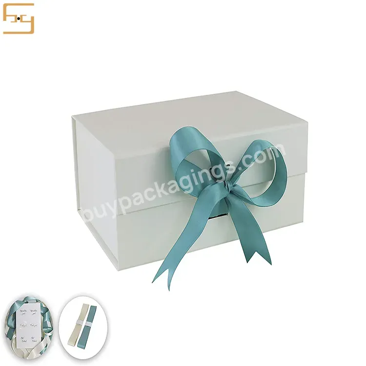 2023 Diy Large Gift Box With Magnetic Lid And Ribbon For Christmas,Valentine's Day,Birthdays,Bridal Gifts,Weddings