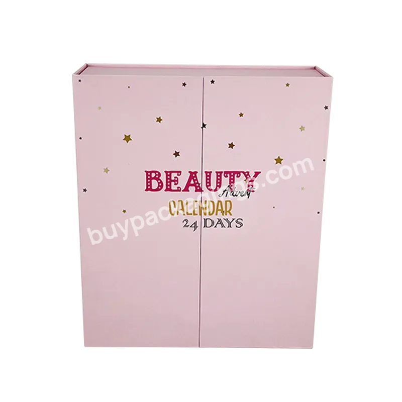 2023 New Advent Calendar Box Make Up Empty 24 Drawers Advent Box Beauty Countdown Advent Calendar Box Cosmetic 25 Days Handmade