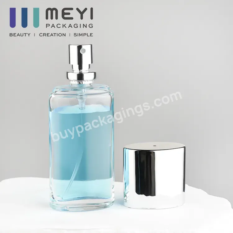 20ml Round Mini Perfume Glass Bottle With Spray Pump And Over Cap