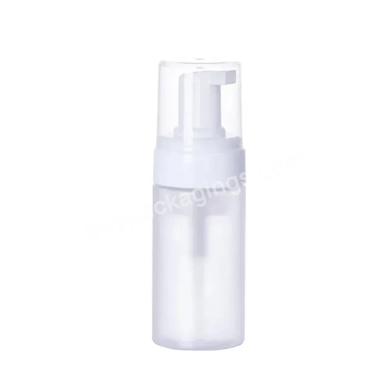 30ml 50ml 60ml 100ml 150ml 200ml 250ml White Black Cosmetic Facial Cleanser Dispenser Pet Plastic Mousse Foam Pump Bottle