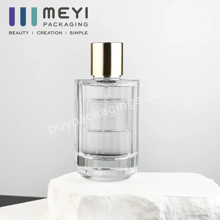 50ml And 100ml Ribbed Body Perfume Bottle Label Available