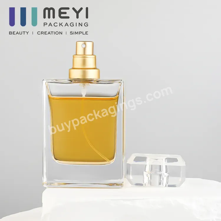 50ml Flat Perfume Spray Bottle With Surlyn Cap