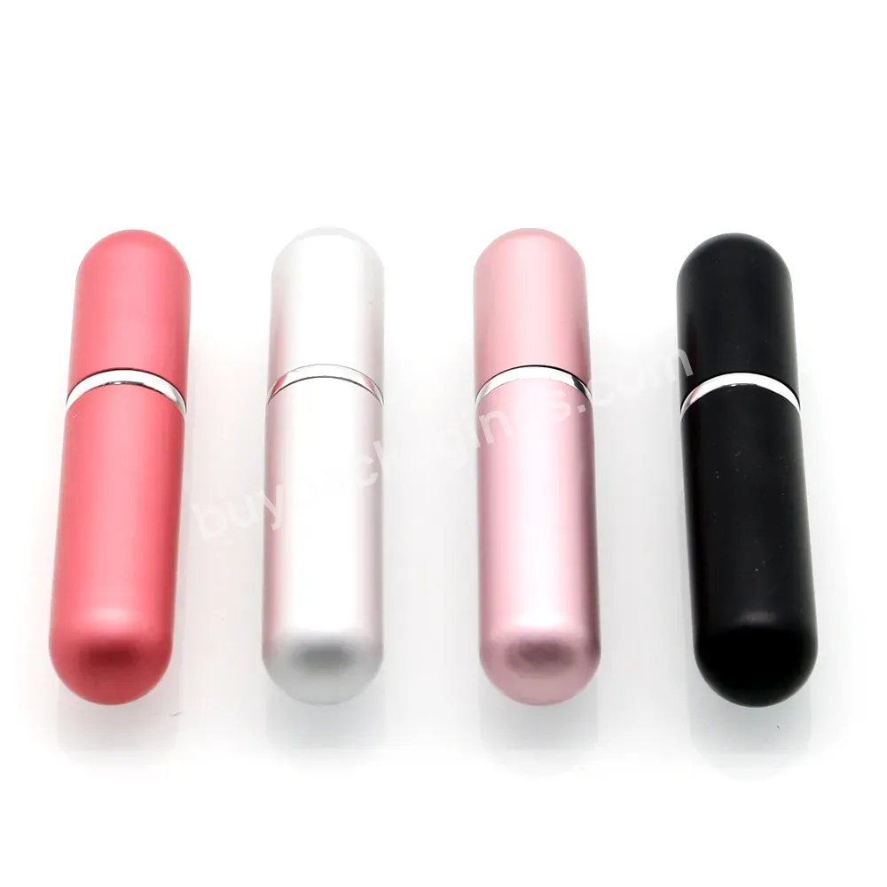 5ml 8ml Wholesale Travel Mini Perfume Spray Bottle Aluminum Portable Bottle Perfume Atomizer