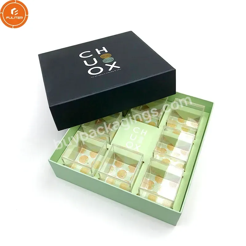 9 Acrylic Cube Paper Cardboard Ramadan Packaging Box Candy