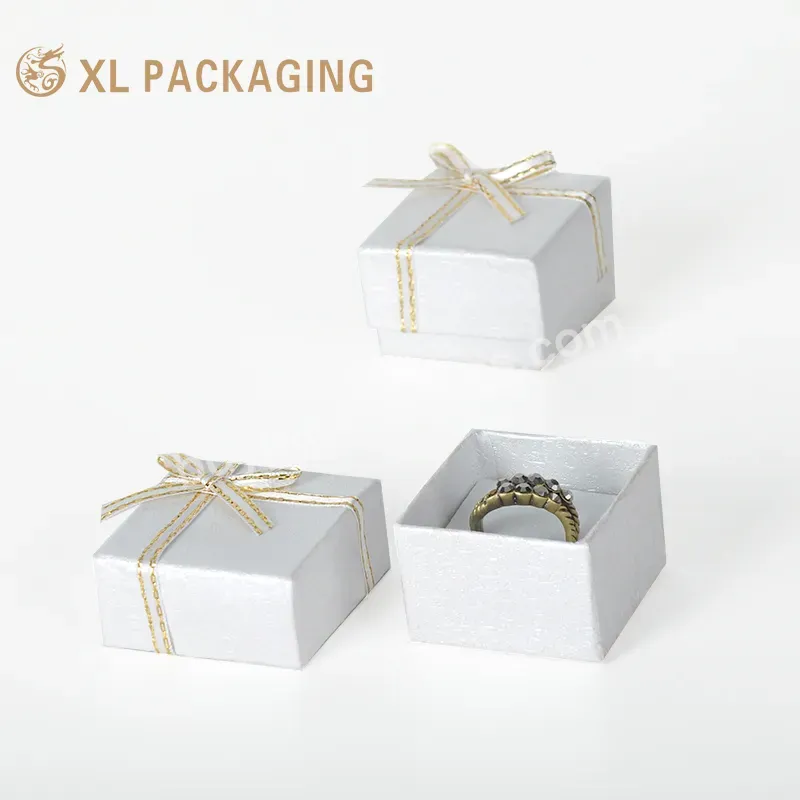 All Kind Of Fashion White Jewelry Box Ring Necklace Bracelet Jewelry Packaging Box For Gift