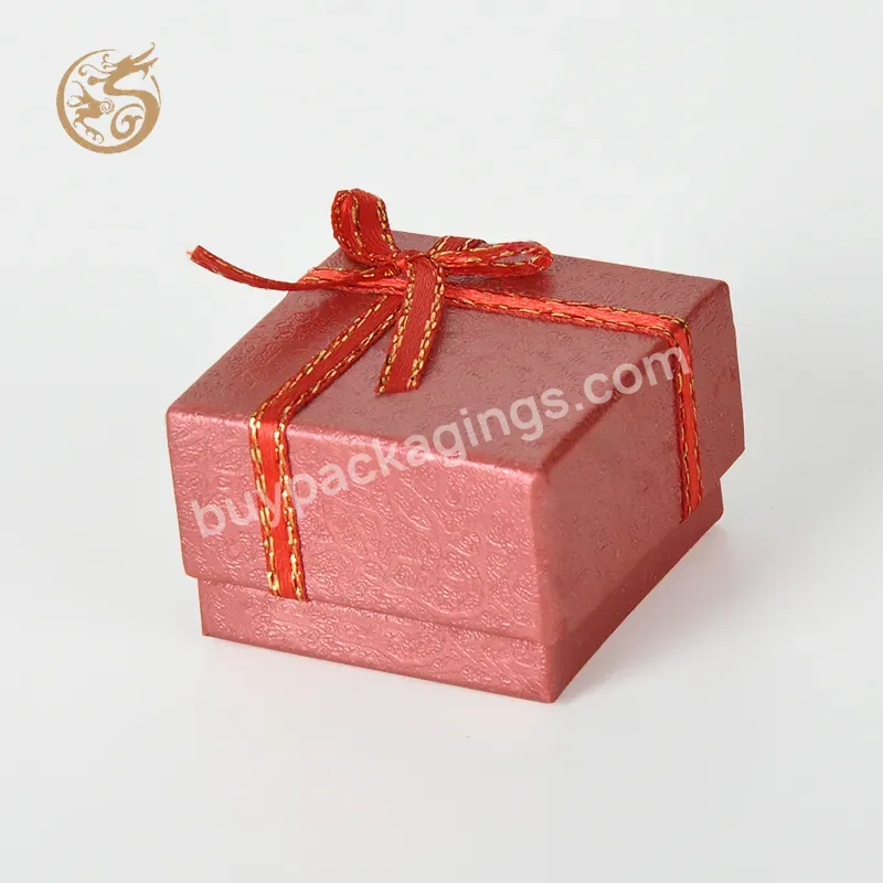 All Kind Of Red Luxury Jewelry Box Bracelet Necklace Ring Magnet Jewelry Packaging Box For Custom Logo