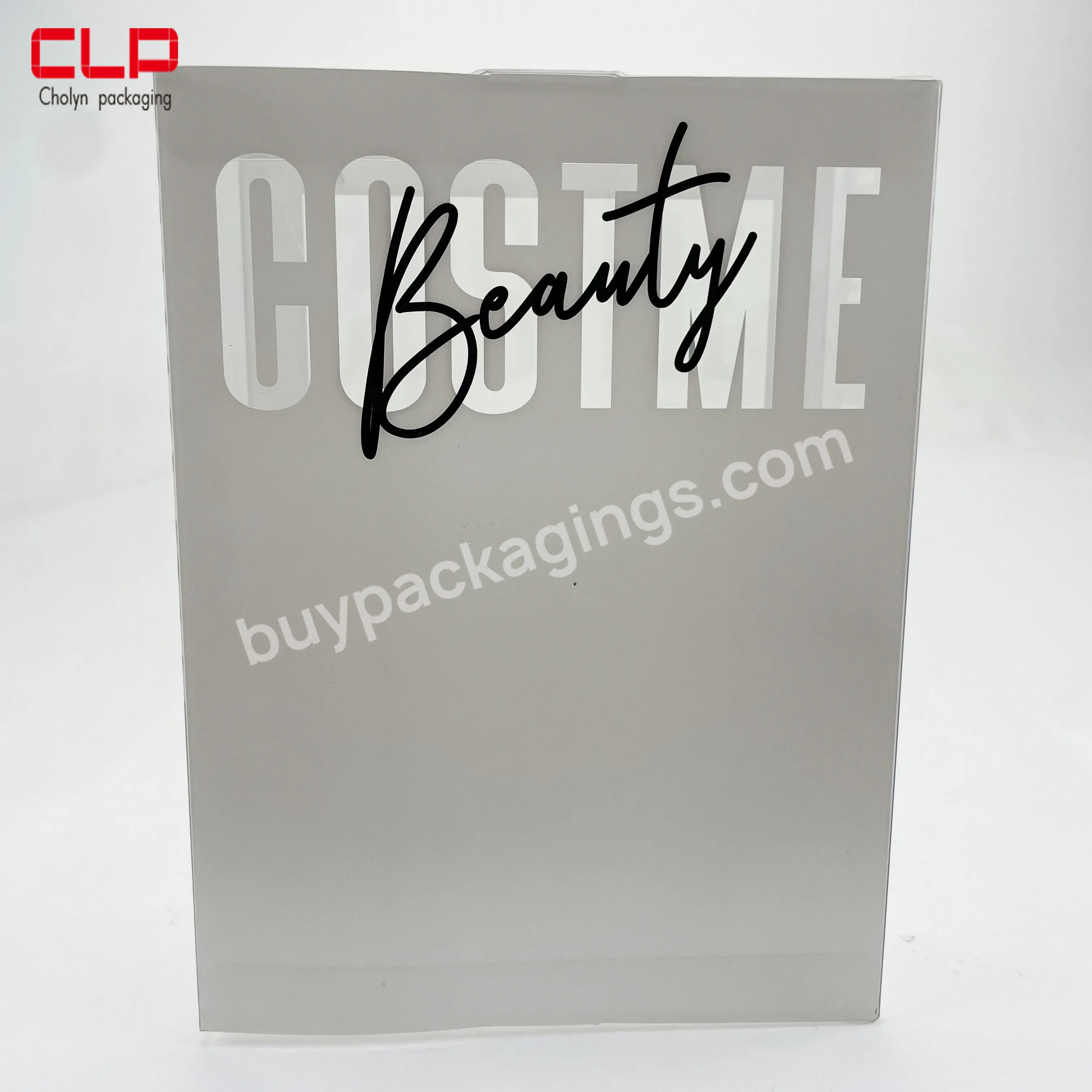 Auto Lock Eco-friendly Custom Size Plastic Junction Box Pp Boxes Packaging Custom Printing Box