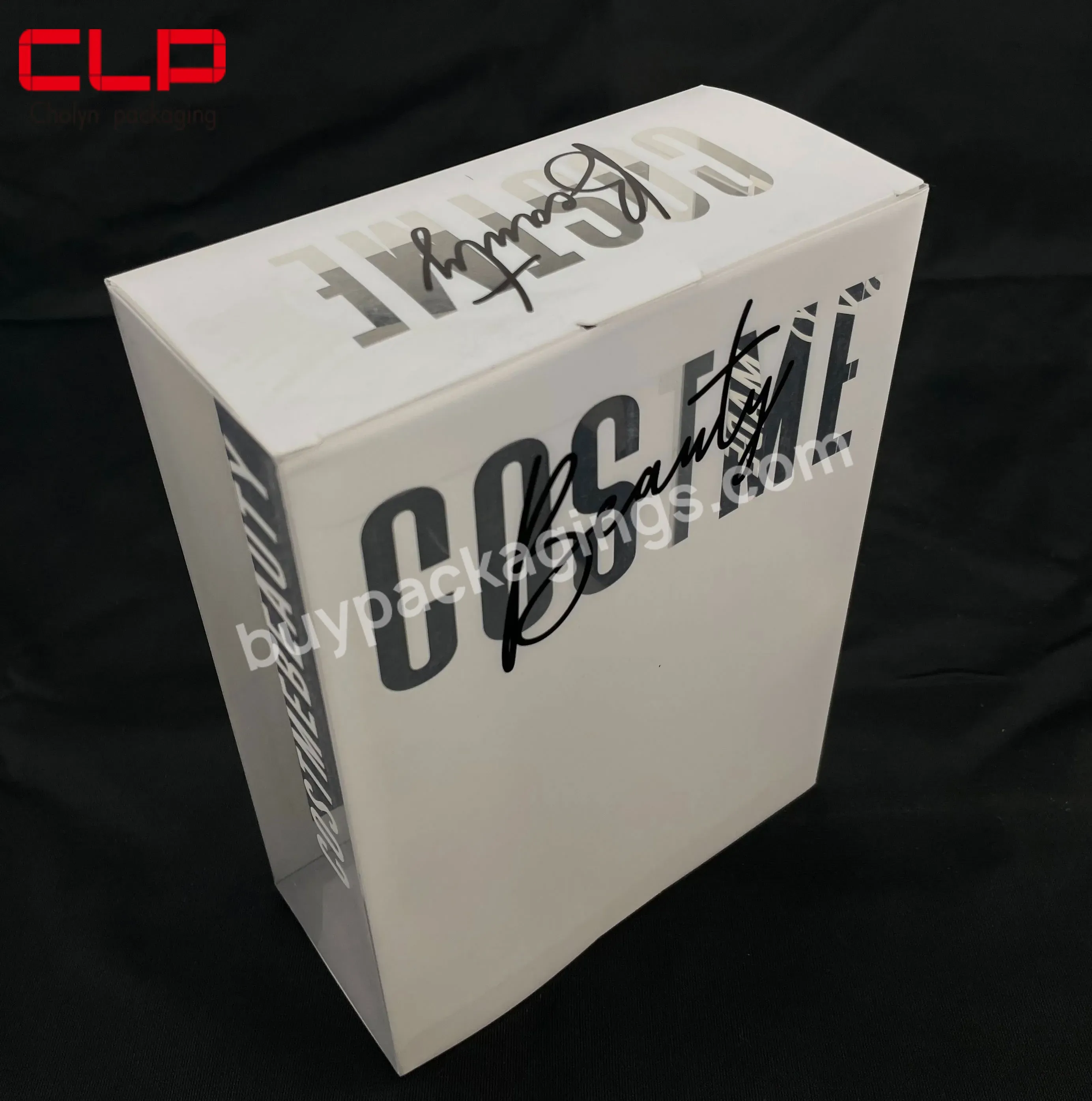 Auto Lock Eco-friendly Custom Size Plastic Junction Box Pp Boxes Packaging Custom Printing Box