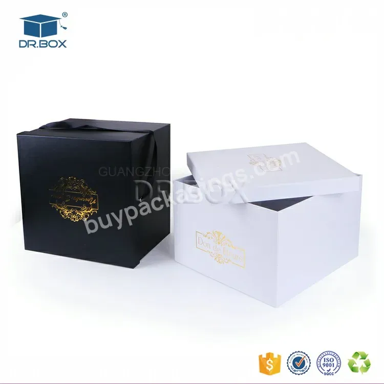 Beautiful Color Eternal Rose Flowers Box For Valentine Day Decoration Colorful Ribbon Flower Gift Box