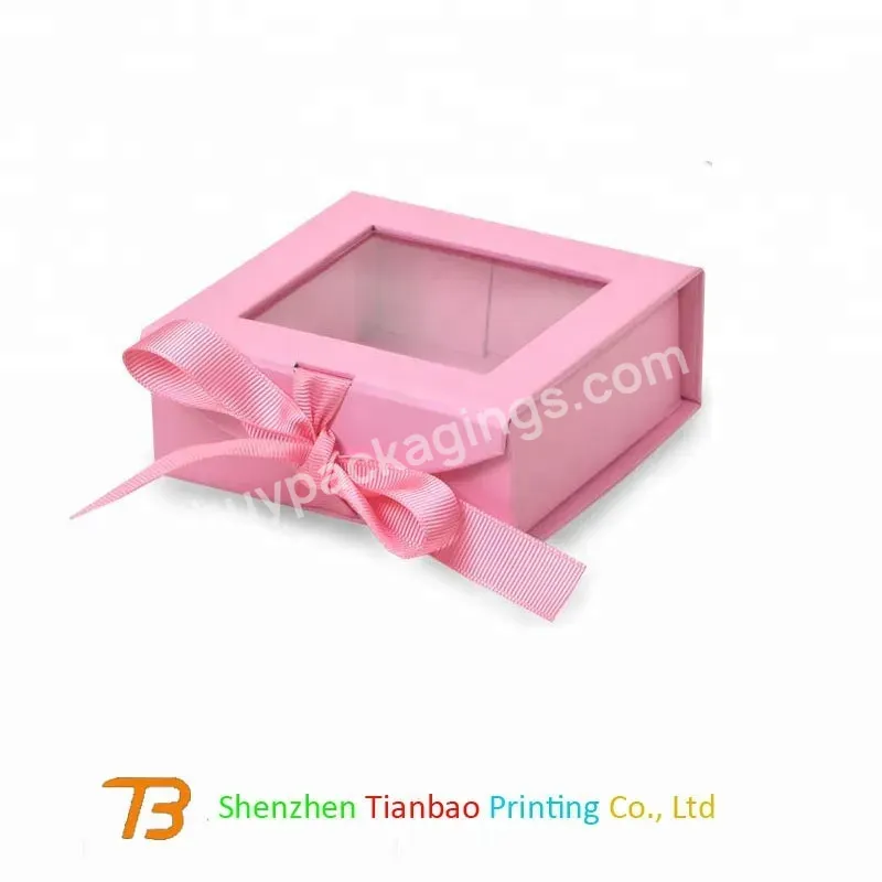 Beautiful Design Wedding Door Gifts Packaging Small Mini Paper Gift Box With Ribbon