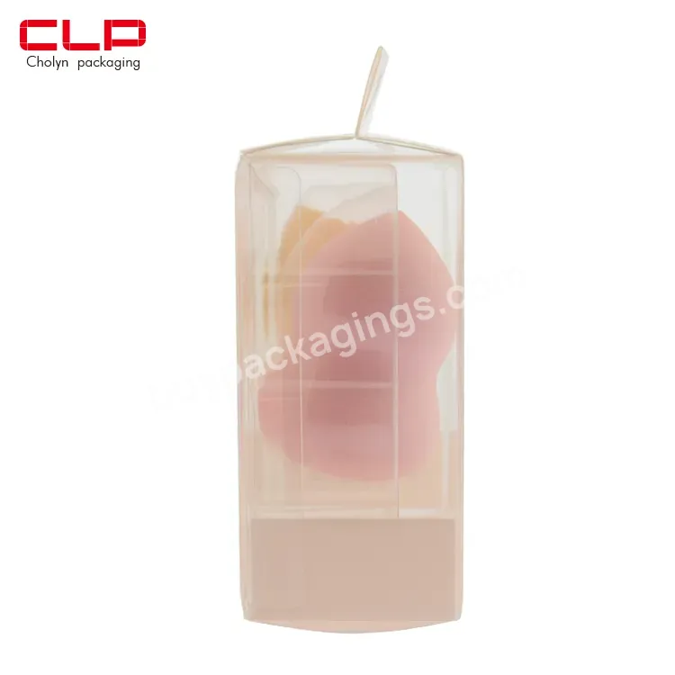 Beauty Egg Pvc Plastic Packaging Box Customized Cosmetics Pet Packaging Box Hook Box