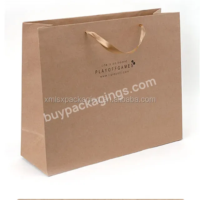 Beauty Small Brown Kraft Paper Bag&white Kraft Bag For Bag Packaging