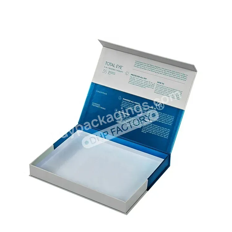 Bespoke Metallic Paper Rigid Cardboard Custom Cosmetic Cream Packaging Flap Lid Skin Care Magnetic Gift Box