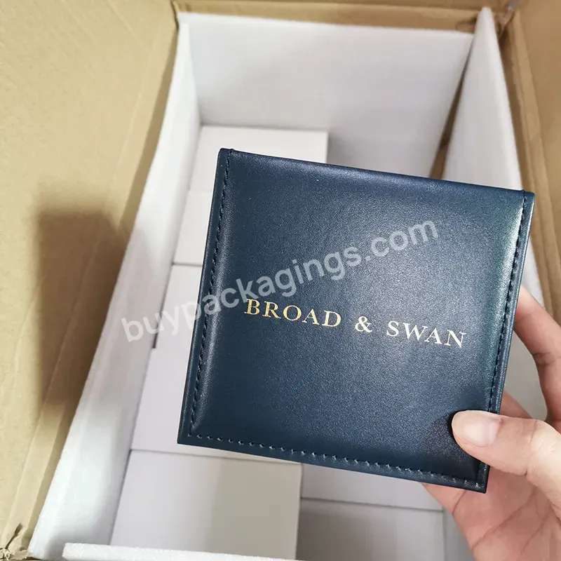 Best Selling Guangzhou High Quality Luxury Watch Box Black Gift Watch Packaging Box Oem Logo Wholesale