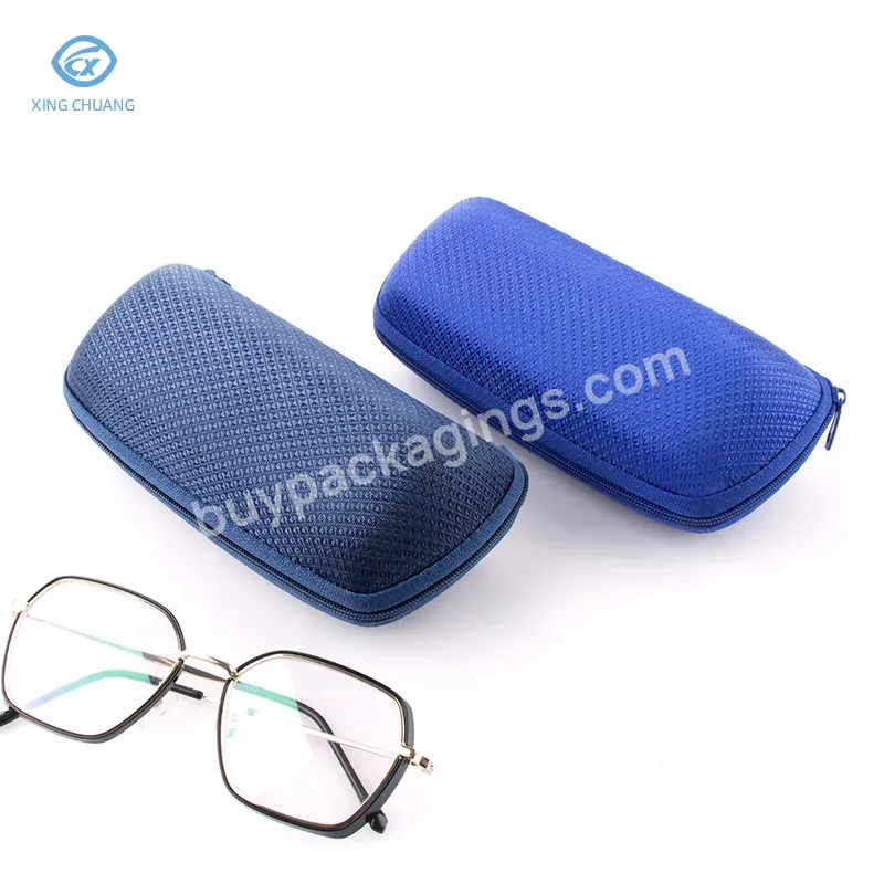 Best Selling Oxford Fabric Sunglasses Eco-friendly Cute Style Glasses Box Student Gift Custom Logo Zipper Eva Sunglasses Case